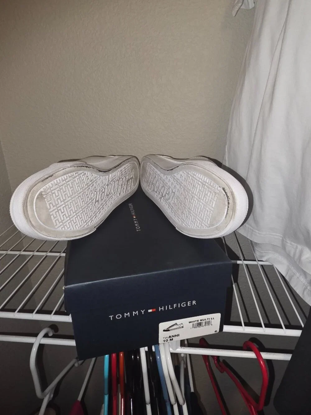 Tommy Hilfiger Women's Anni Slip-On Casual Sneakers - White - Size 10